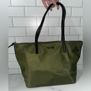 Kate Spade Olive Green Tote Bag
